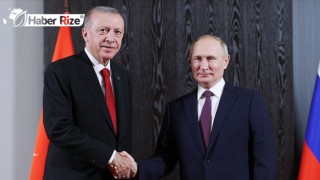 Cumhurbaşkanı Erdoğan, Rusya Devlet Başkanı Putin ile bir araya geldi