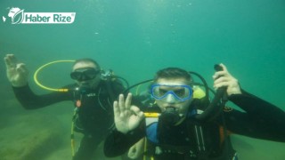 Milletvekili Şeker ile Kandıra Belediye Başkanı Turan, dalış yaptı