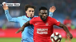 Trabzonspor, Ümraniyespor'a konuk olacak