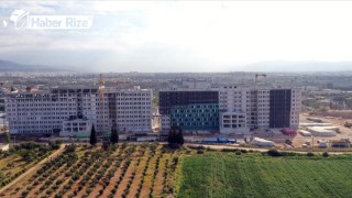 Aydın Şehir Hastanesi inşaatının yüzde 65'i tamamlandı