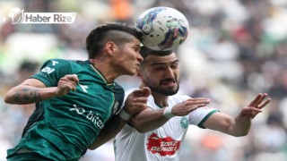 Konyaspor-Bitexen Giresunspor karşılaşması 0-0 berabere bitti