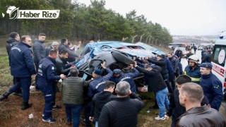 Zincirleme trafik kazası: 12'si asker