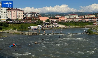 Rize’de yapay gölde akıntıya kapılan 4 kişiden 2’si öldü