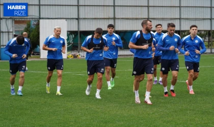 Çaykur Rizespor, Alanyaspor maçı hazırlıklarına başladı