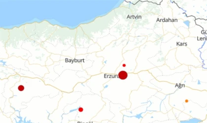 Erzurum’da deprem