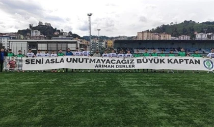 Rize Süper Amatör Ligi’nde Fatih Kaan Arıman Sezonu başladı