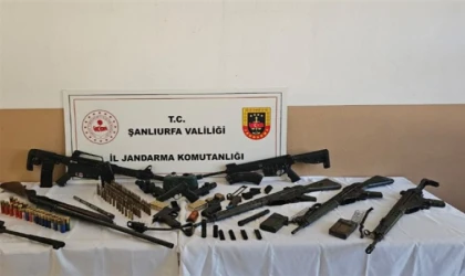 Şanlıurfa’da silah kaçakçılığı operasyonu