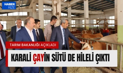 Tarım bakanlığı o listeyi yayınladı “Karali çayın sütü de hileli çıktı”