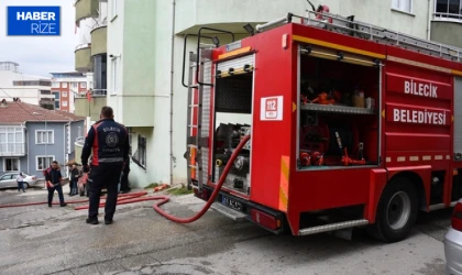 Tek katlı evde çıkan yangın söndürüldü