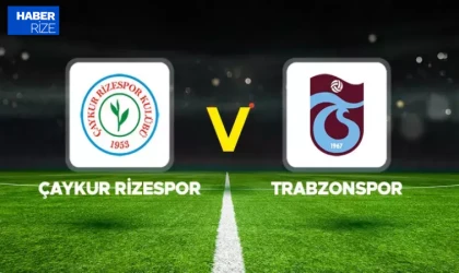 ÇAYKUR Rizespor Trabzonspor maçı canlı izle