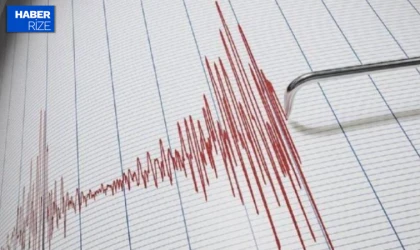 Rize,de 4,7 büyüklüğünde deprem