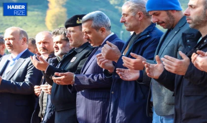 Trafik kazasında hayatını kaybeden Kıbrıs gazisi son yolculuğuna uğurlandı